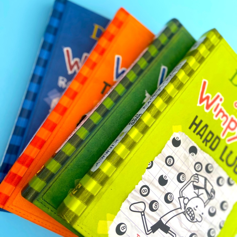 Diary of a Wimpy Kid Books 2-3 and 8-9! NEW!!